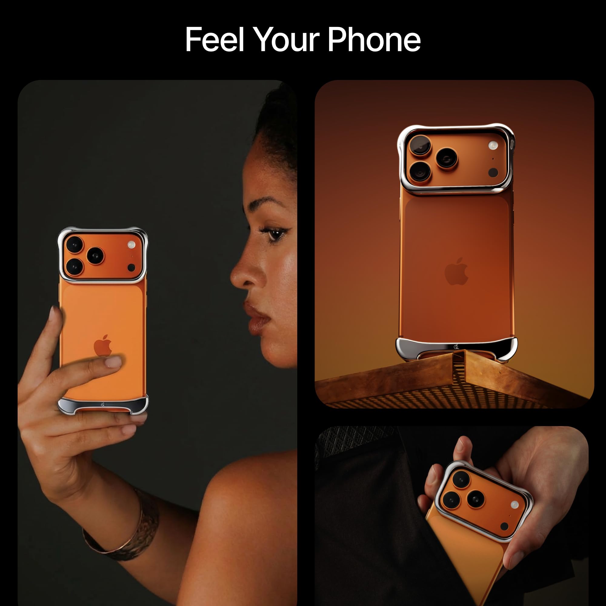 Arc Pulse Compatible with iPhone 17 Pro Max Phone Case (2025), Minimalist