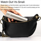 Dxobay Cute Small Purse Water Bottle, 4.4 Fl. Oz, Mini Slim Flask for Kids