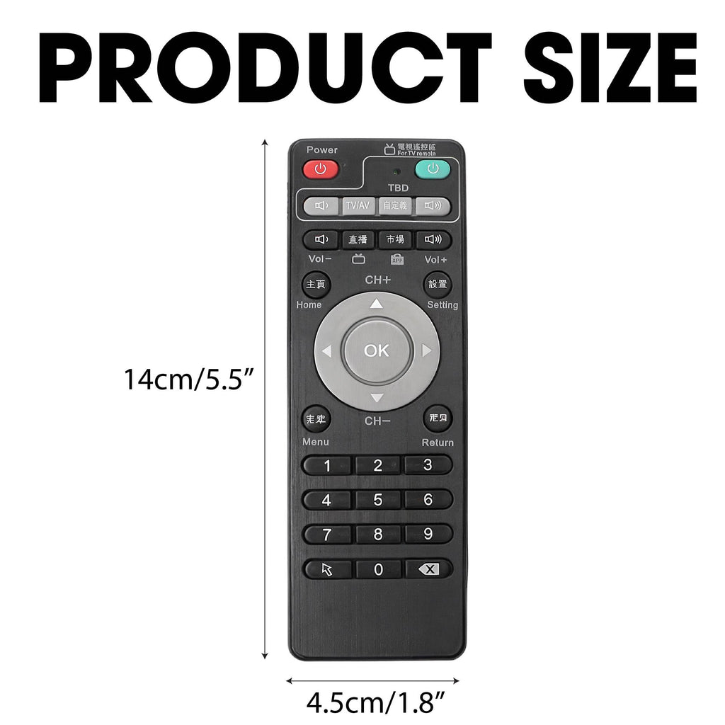 Remote Control for Unblock Tech Ubox Smart TV Box, Compatible with Gen 1/2/3/4/5