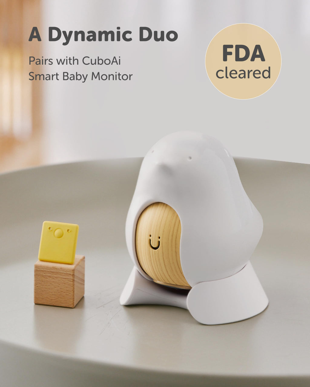 CuboAi Smart Temp | Medical-Grade Thermal Sensor to Continuously Monitor Baby’s