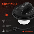 A-Premium Fuel Tank Filler Cap Compatible with Hyundai, Kia, Genesis