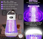 Bug Zapper Indoor Outdoor Mosquito Zapper, LED Rechargeable Fly Zappers Mosquito