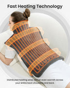 RENPHO Fathers Day Dad Gifts, Electric Heating Pad - 6 Heat Levels for Neck