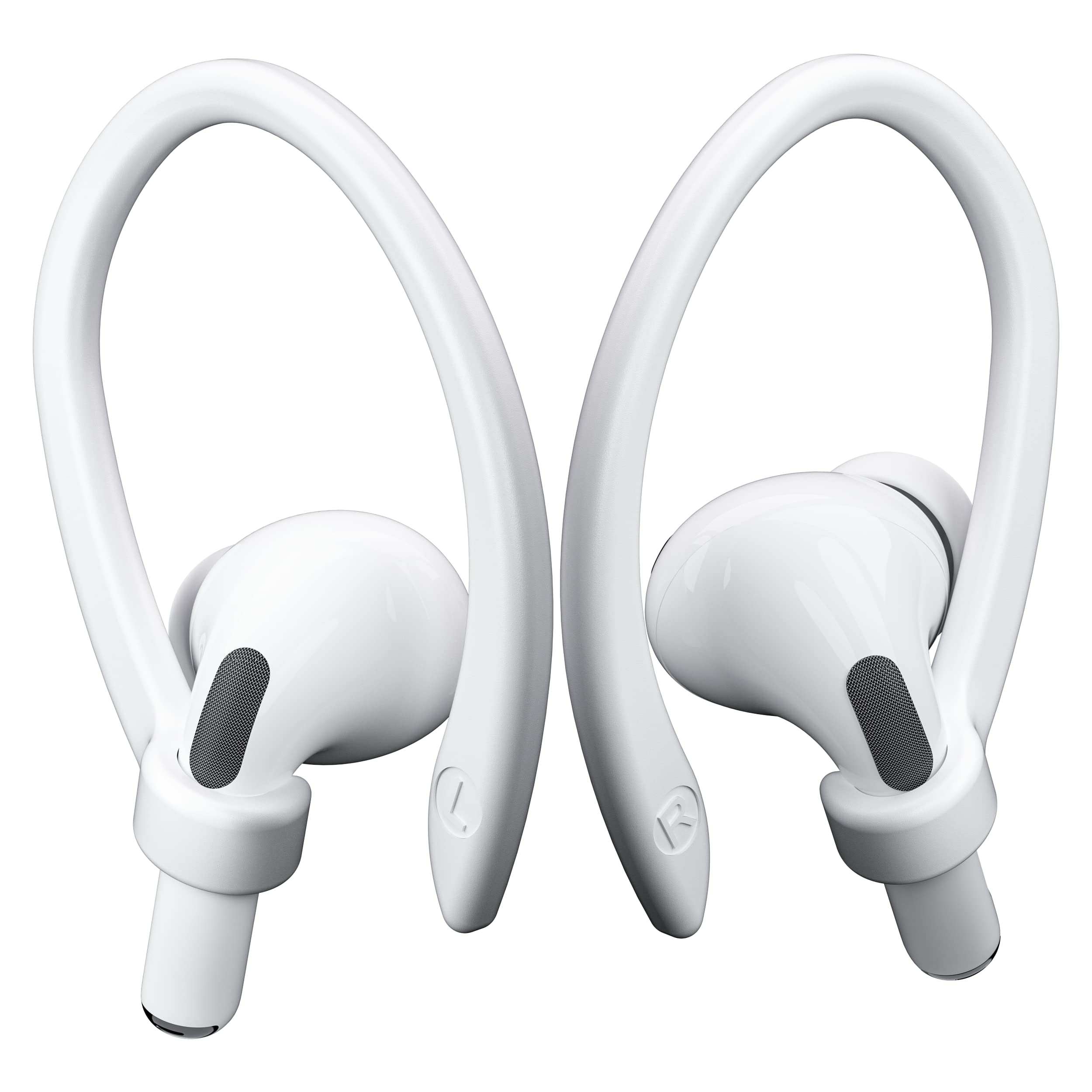 ICARERSPACE 2 Pairs AirPods Ear Hooks for AirPods Pro 2, Pro, 4, 3, 2 & 1 -