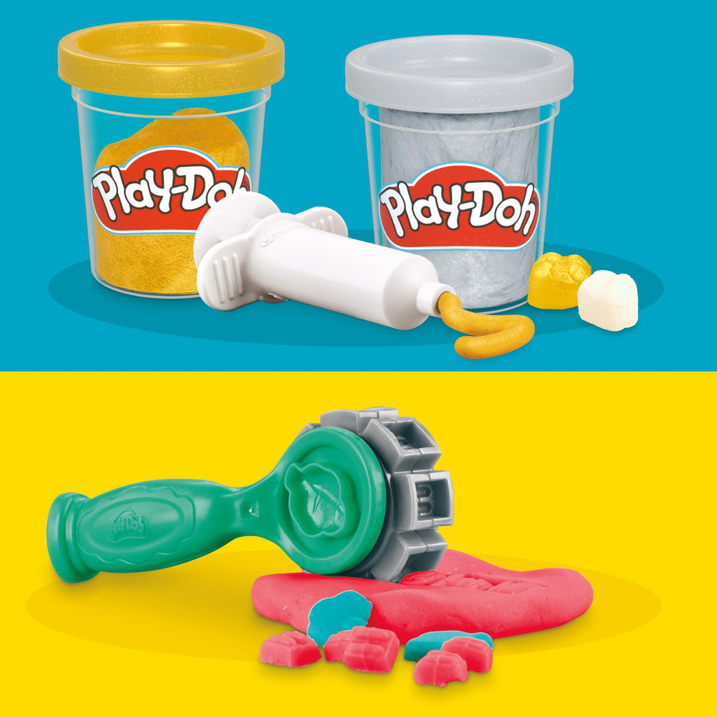 Play-Doh Drill 'n Fill Dentist Toy for Kids 3 Years and Up with Cavity and