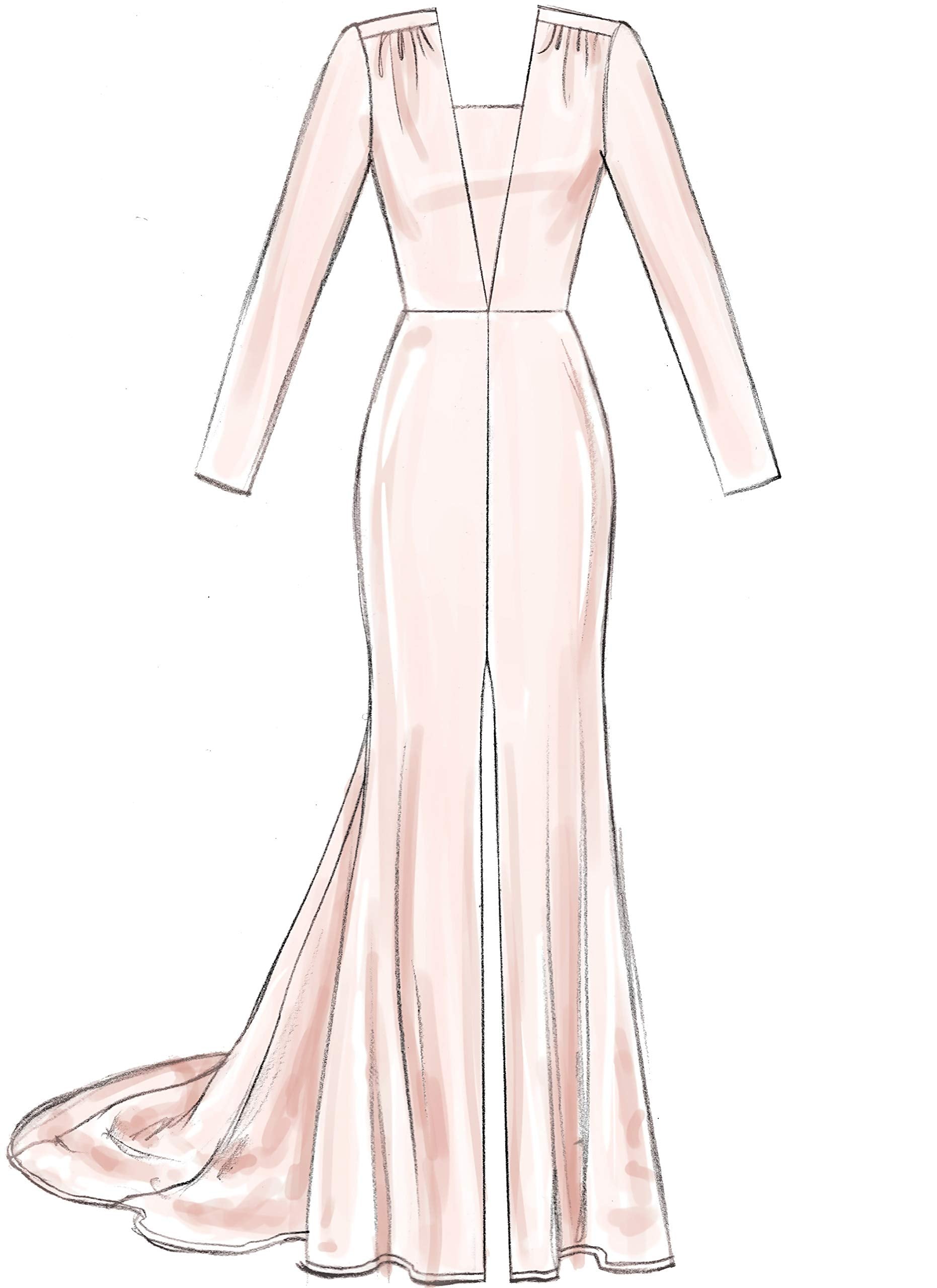 McCall's Patterns McCall's Women's Special Event Gown Sewing David Tutera, Sizes