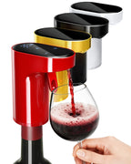 5-in-1 Electric Wine Decanter with Aerator,Smart Liquor Dispenser Adjustable