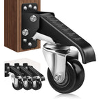 8 Pack SPACECARE Retractable Workbench Casters Kit, Heavy Duty Workbenches