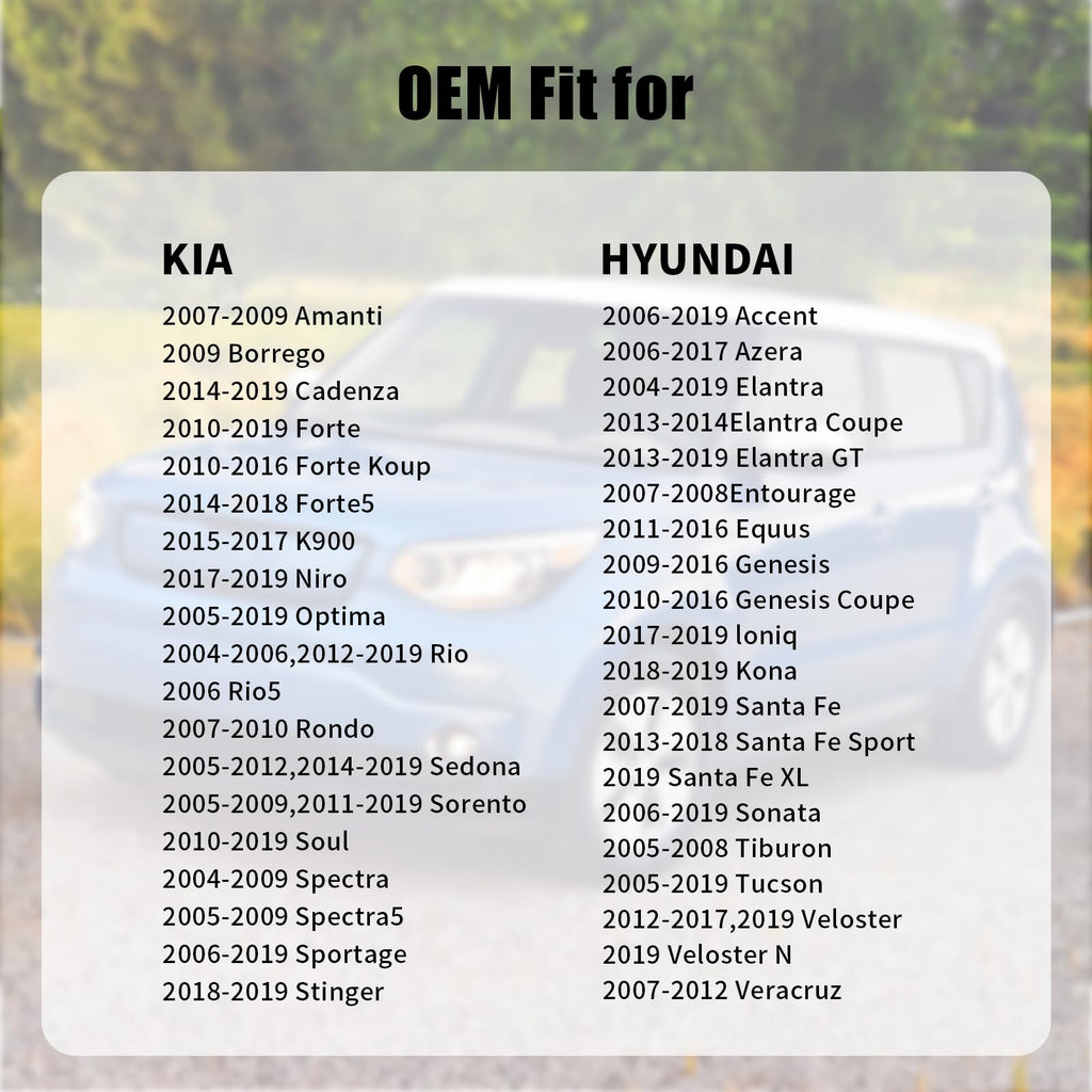 Gas Fuel Cap for 2004-2020 Kia Hyundai Elantra Sonata Soul Sorento 31010-3L600U