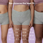 8 Count Frida Mom Women's Postpartum Underwear, Disposable Boyshort Underwear,
