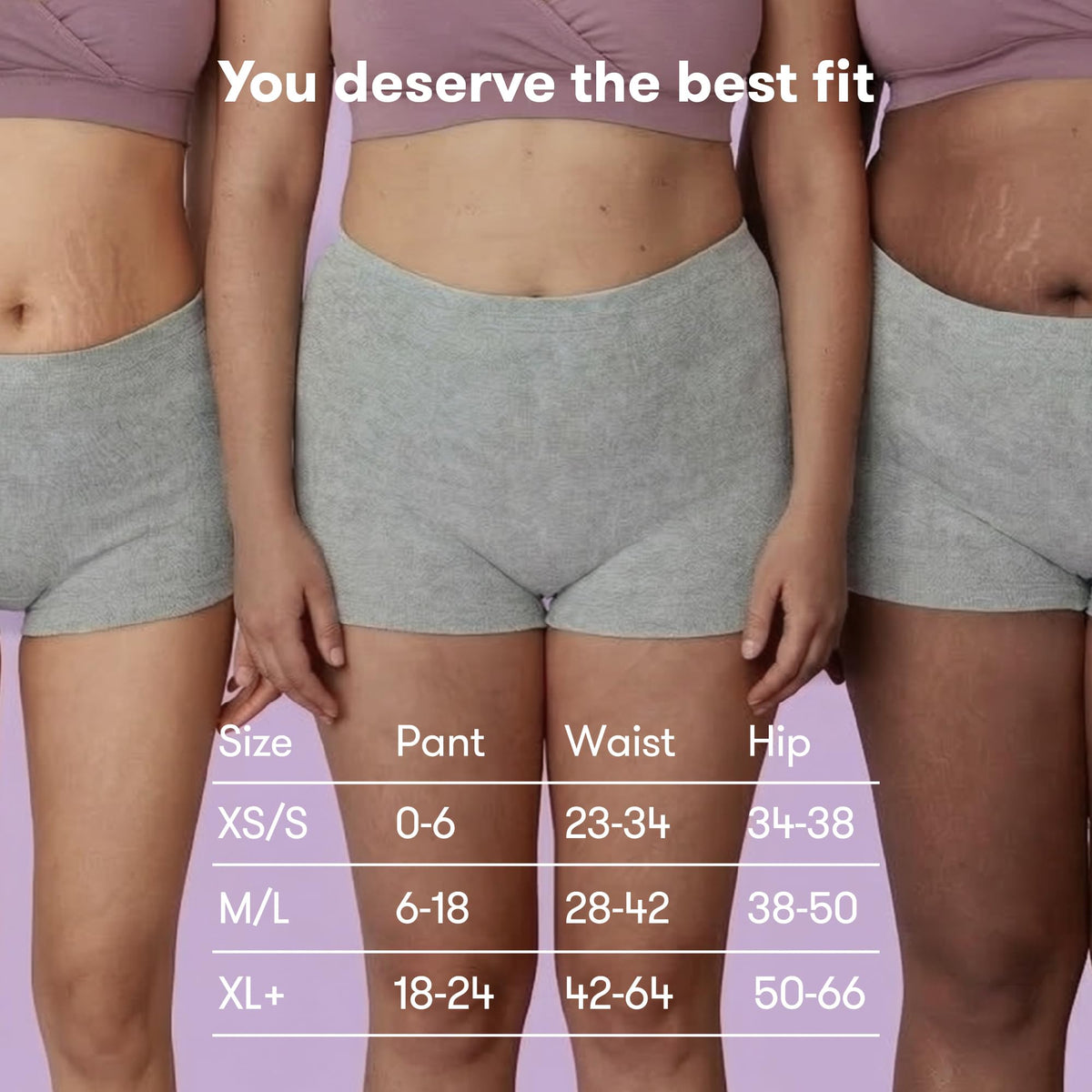 8 Count Frida Mom Women's Postpartum Underwear, Disposable Boyshort Underwear,