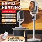 Greheywos 1500W Smart Space Heater with Thermostat, 120° Oscillation & Tilt