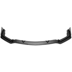 ECOTRIC Front Bumper Lip Spoiler Compatible with 2014-2017 Infiniti Q50 Sport 3Pcs Lower Splitter Air Dam Diffuser Air Chin Body Kit Carbon Fiber Color Printing