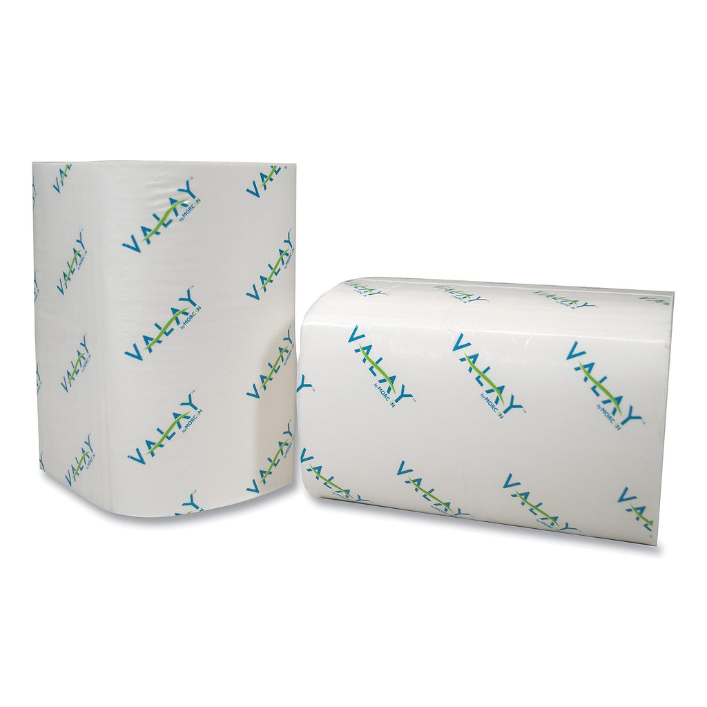 6 packs of 500 Napkins, Morcon 4545VN Valay Interfolded Napkins, 1-Ply, 6.5 in.