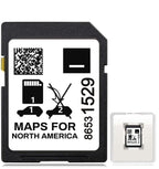 Latest Version Navigation SD Card Compatible with GM Vehicles, 86531529 Map