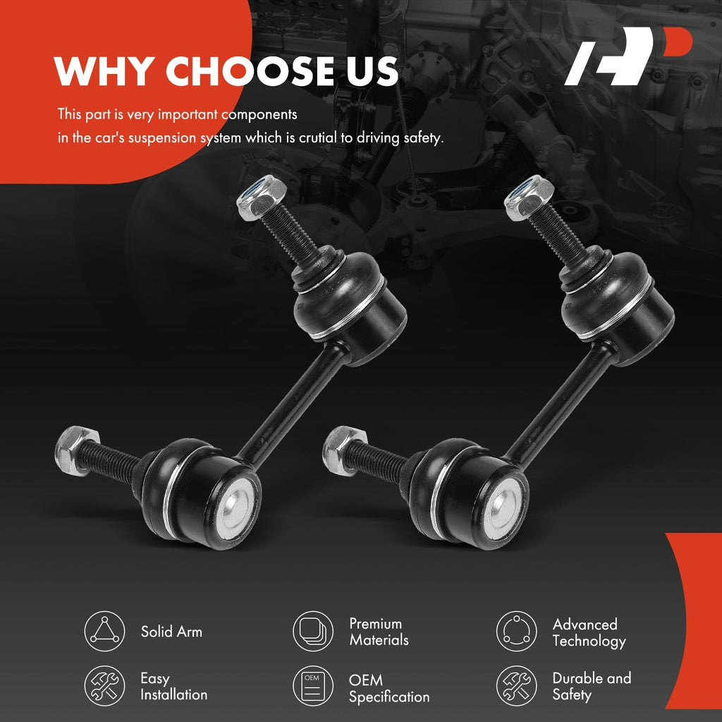 2 Pack A-Premium Front Sway Bar Links Stabilizer Bar Links