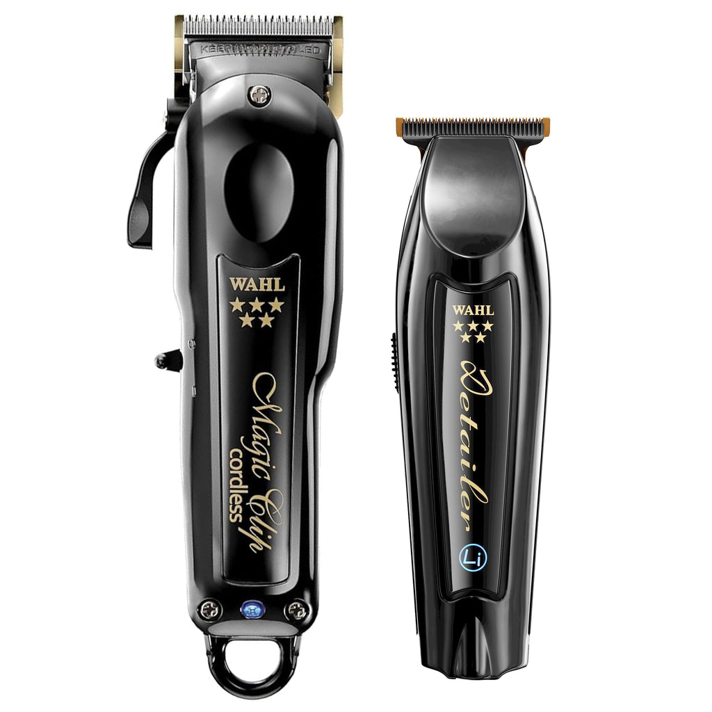 Wahl Professional Cordless Barber Combo, Magic Clip & Detailer Li, Lithium-Ion