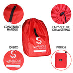 SLYNNAR Car Seat Travel Bag for Airplane - Fits Convertible Car Seats, Infant