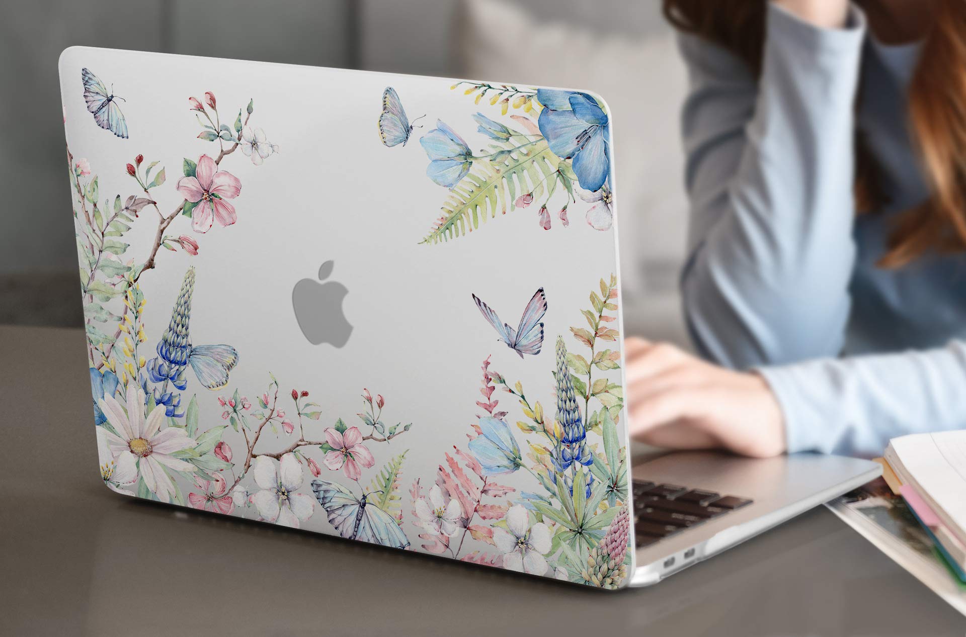 Batianda Flower Designed Case for MacBook Pro 13 inch M2 2022 2021 2020 A2338