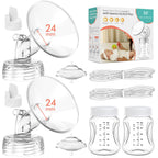 Breast Pump Parts Compatible with Spectra S1,S2,S9 Plus, Replacement Kit for