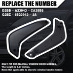 Melincars Interior Door Pull Handle for Ford Fiesta Manual Window