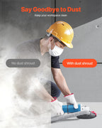 VEVOR Grinding Dust Shroud for Angle Grinder, Universal 4-5 in, Surface Grinder