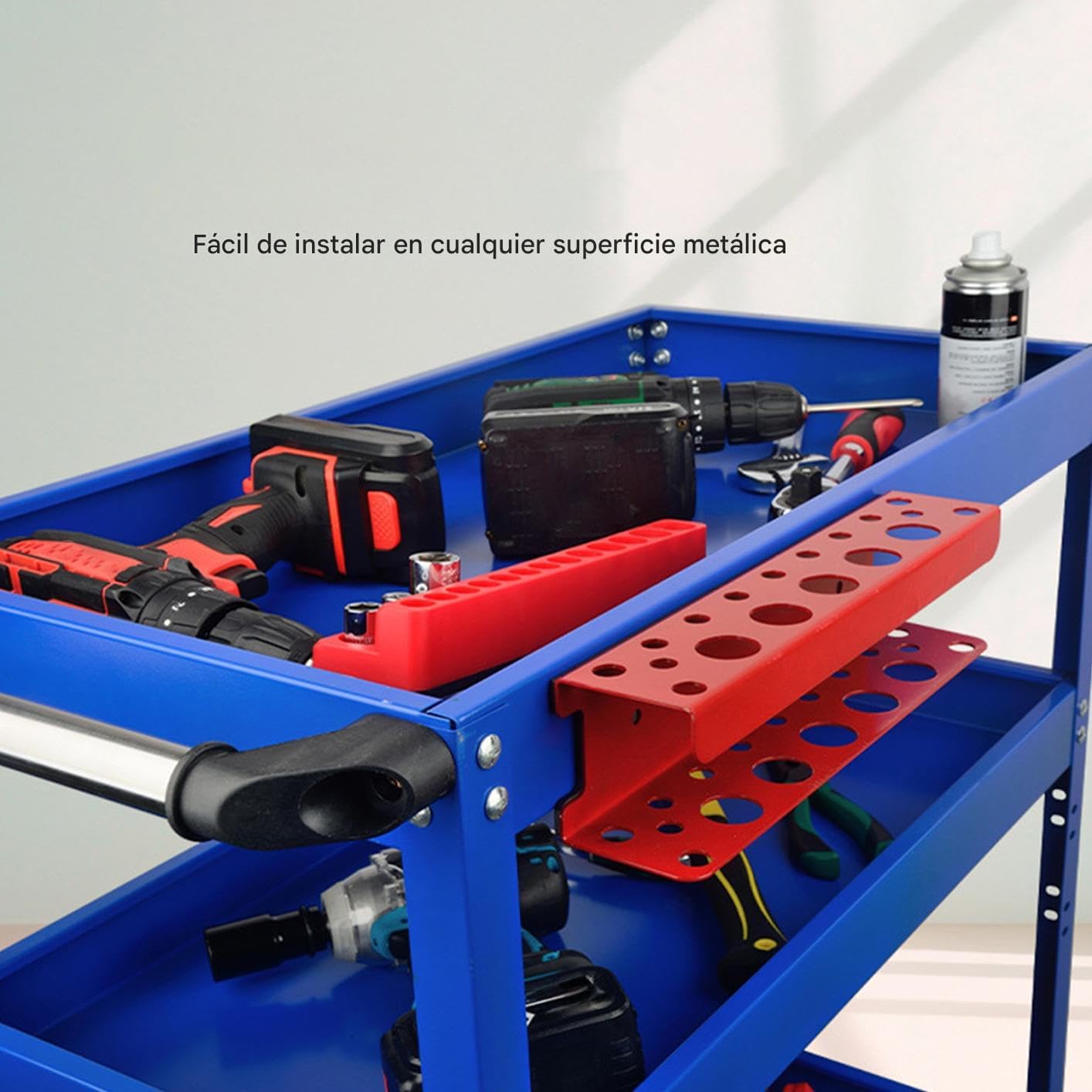Magnetic Screwdriver Holder Rack for Pliers Scissors Workshop Tool Box