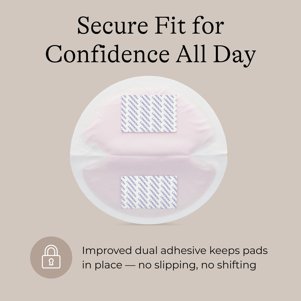 Lansinoh Stay Dry Disposable Nursing Pads, Soft and Super Absorbent Breast Pads,