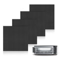 BRIKINTE 4 Pack Air Fryer Liners for Ninja Flip Toaster Oven & Air Fryer,