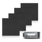 BRIKINTE 4 Pack Air Fryer Liners for Ninja Flip Toaster Oven & Air Fryer,