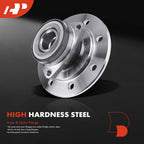 2 Pack A-Premium Front Wheel Bearing Hub Compatible Dodge Ram 2500 1994-1999