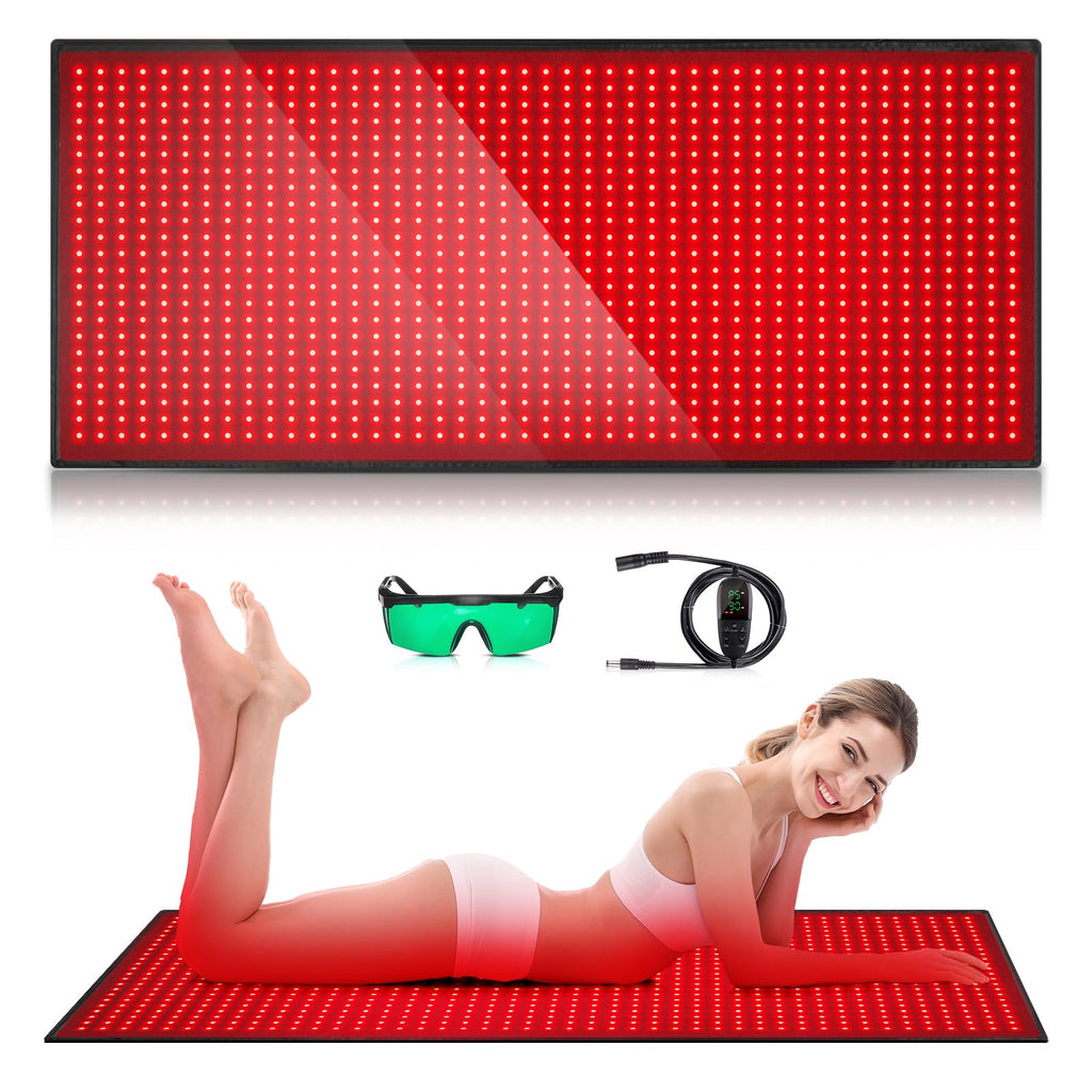 Red Light Therapy for Body, 660nm 850nm Infrared Light Therapy Pad, Wearable
