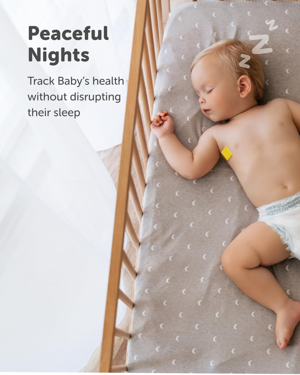 CuboAi Smart Temp | Medical-Grade Thermal Sensor to Continuously Monitor Baby’s