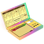 WEIGHTMAN Shiny Digital Gram Scale 200g x 0.01, Chrome Rainbow Mini Scale for