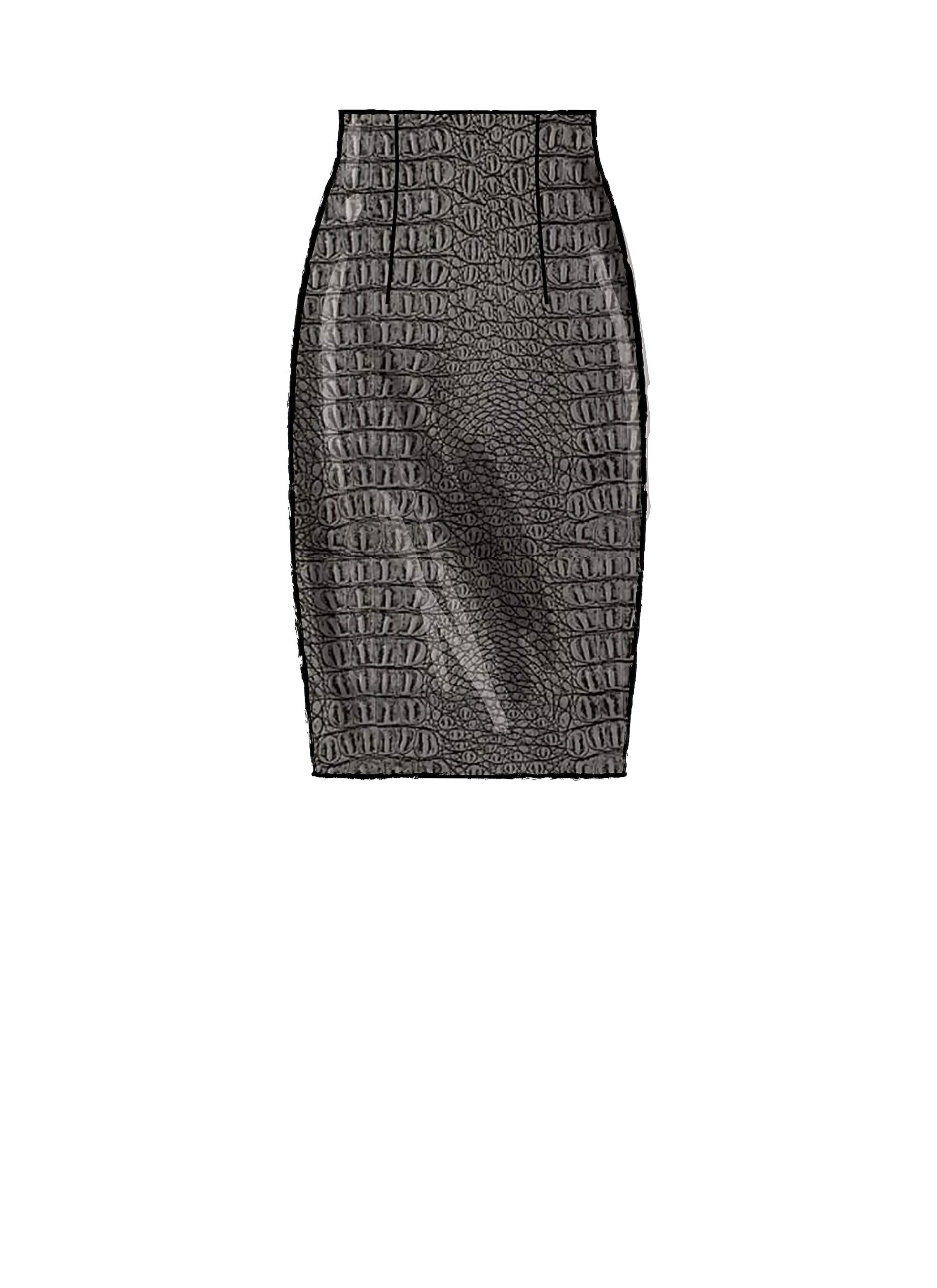 McCall Pattern Company McCall's Women's Close Fit Pullover Top and Skirt, Sizes