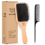 Hair Brush Boar Bristle Hairbrush for Thick Curly Thin Long Short Wet or Dry