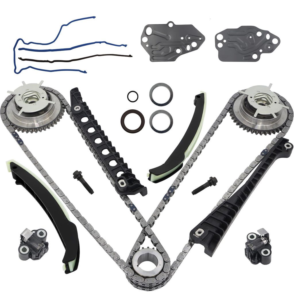5.4 timing chain kit W/cam phaser Timing Chain Tensioner Sprocket for 2005 f150