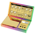 WEIGHTMAN Shiny Digital Gram Scale 200g x 0.01, Chrome Rainbow Mini Scale for