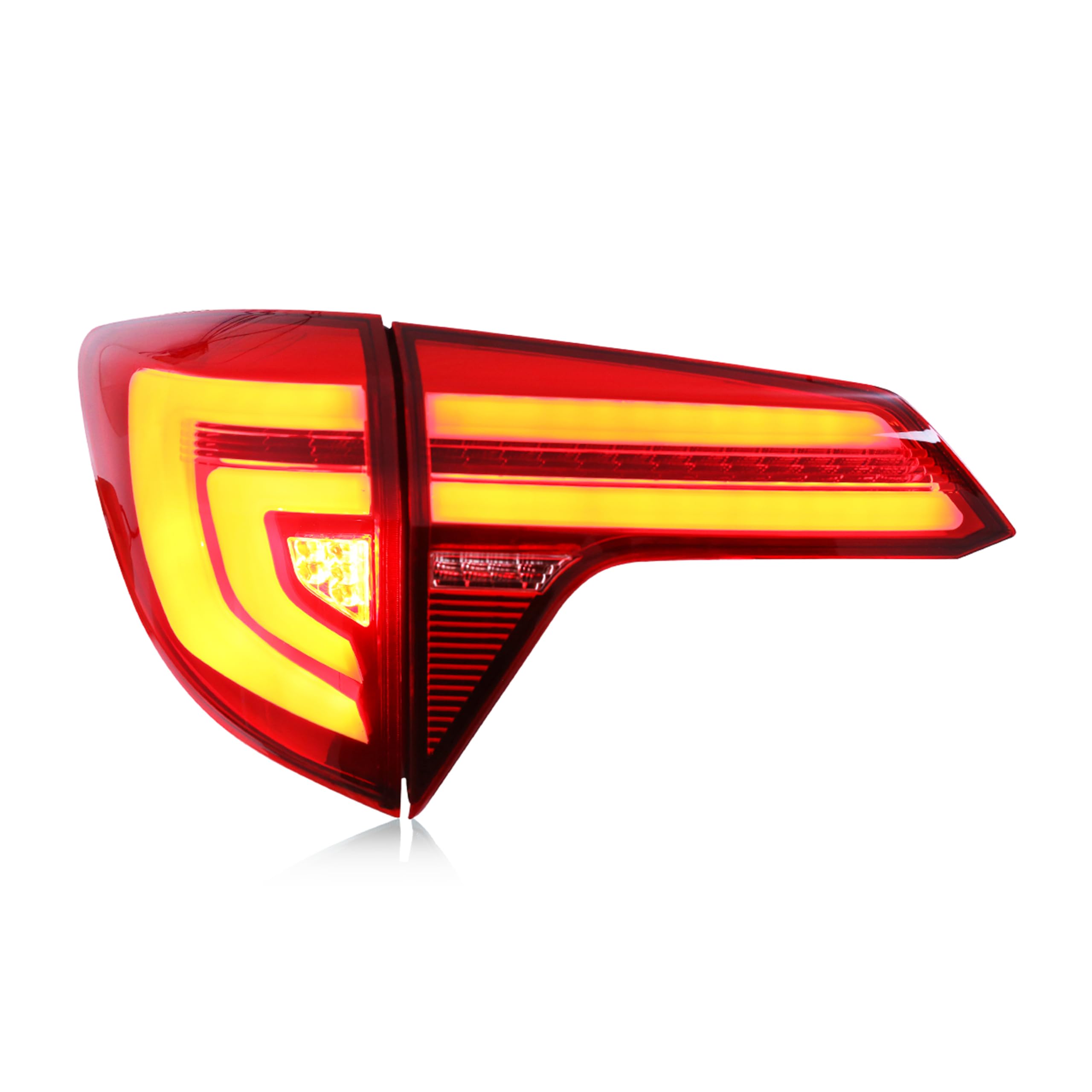 inginuity time LED Tail Lights For Honda HR-V 2016-2021 With Start Up Animation