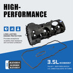 CNS Engine Valve Cover w/ Gasket Left Side Ford Lincoln 3.5L Replacement