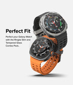 Ringke Slim & Glass [Anti-Yellowing Case + Screen Protector] Compatible with