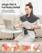 RENPHO Fathers Day Dad Gifts, Electric Heating Pad - 6 Heat Levels for Neck