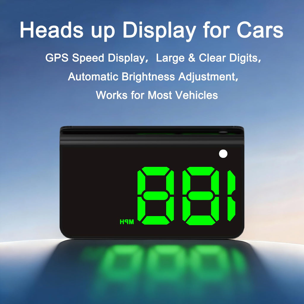 KUOWEIHUD Heads up Display for Cars,Car HUD,Head up Display for Car,Digital GPS