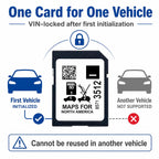 Premium 2026 Navigation SD Card Update, Latest Map for 2019-2023 GM Vehicles with Chevrolet, GMC,Buick, Cadillac, USA/CAN/MEX, Part 8571 3512 (10 Year Warranty)