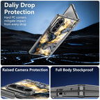 Meshine for Galaxy Z Fold 7 Case,[Compatible with MagSafe][Hinge