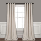 Lush Decor Insulated Grommet Blackout Window Curtain Panels, Pair, 52" W x 95"