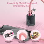 MFish 240W 4-in-1 Charging Cable with Carrying Case, 6.6FT Fast Charger USB-A &