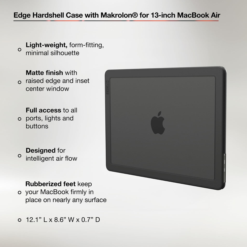 Incase Edge Hardshell with Makrolon® - MacBook Air 13 inch Case - M5 2026, M4