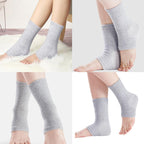 Tizuqe Medium Foot Sleeve Breathable Ankle Brace for Men Women and Adult Relief