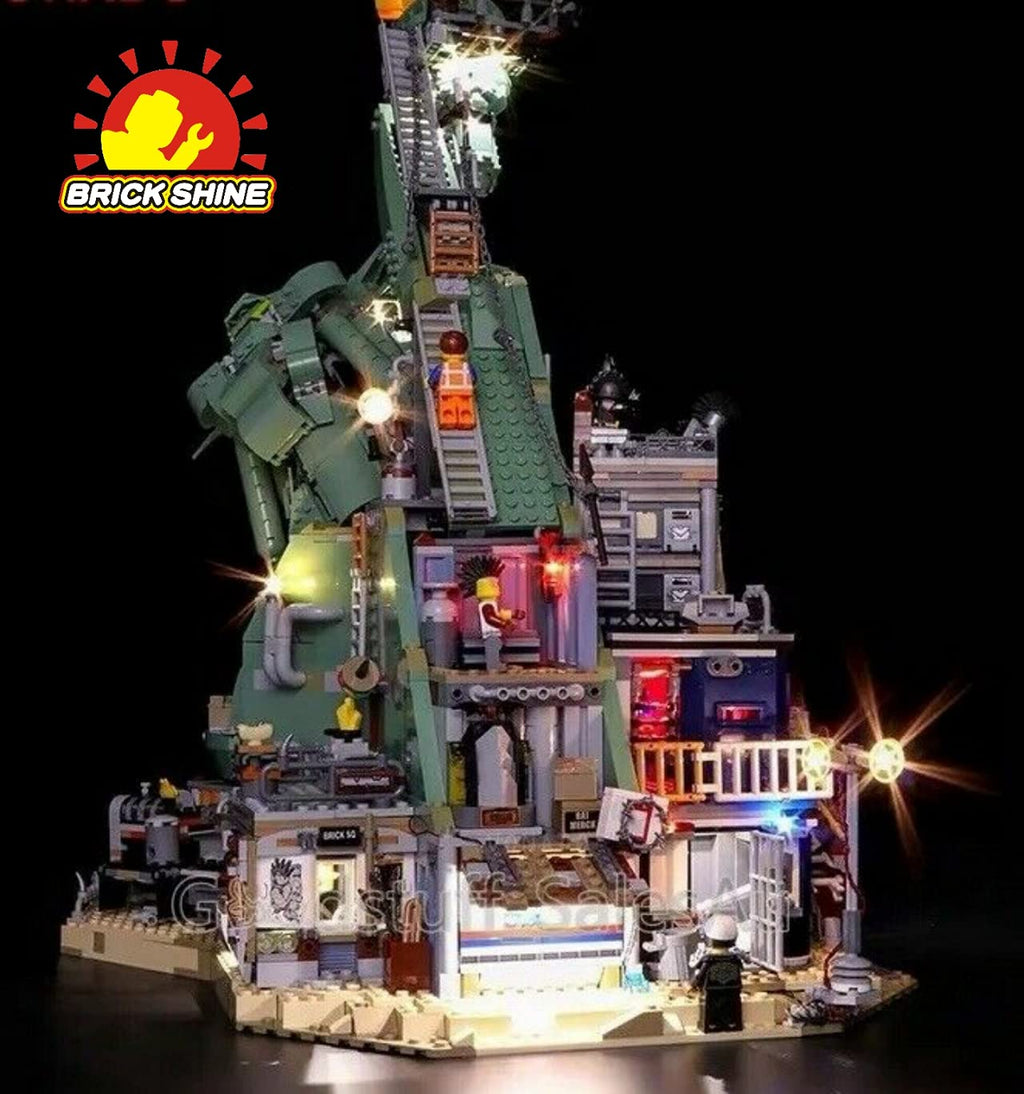 Light Kit for LEGO 70840 Welcome to Apocalypseburg (Model Set is not Included)
